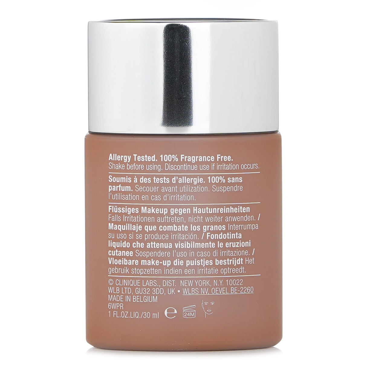 Clinique Anti Blemish Solutions Liquid Makeup #07 Fresh Golden, a 30ml foundation for blemish-prone skin with a natural finish.