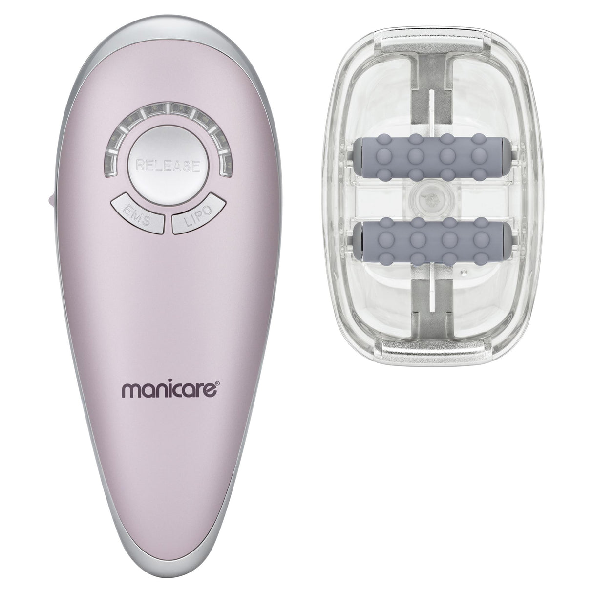 "Manicare® Salon Firming Body Sculptor: EMS and LIPO suction tech for firmer, smoother skin; portable and easy to use."