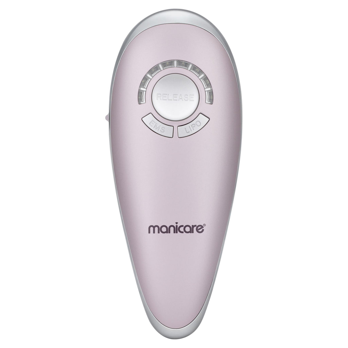 Manicare® Salon Firming Body Sculptor device showcasing EMS and LIPO suction for firmer, smoother skin at home.