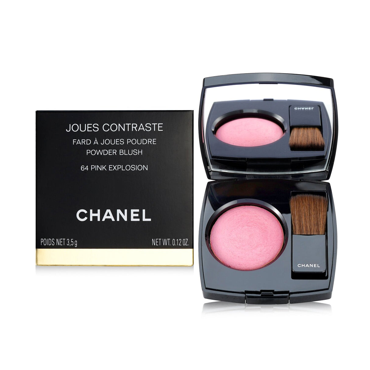 Chanel - Powder Blush - No. 64 Pink Explosion  - 3.5g/0.12oz