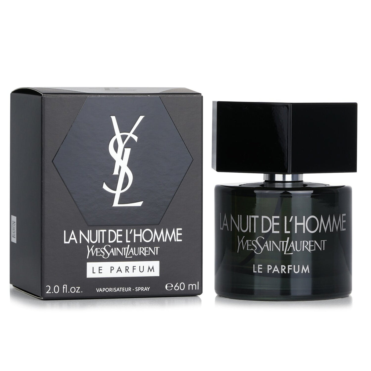 Yves Saint Laurent La Nuit De L'Homme Le Parfum Spray, a 60ml fragrance for men featuring floral, woody notes and alluring freshness.