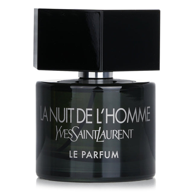 Yves Saint Laurent La Nuit De L'Homme Le Parfum Spray in a 60ml bottle, a sensual woody fragrance for the modern man.