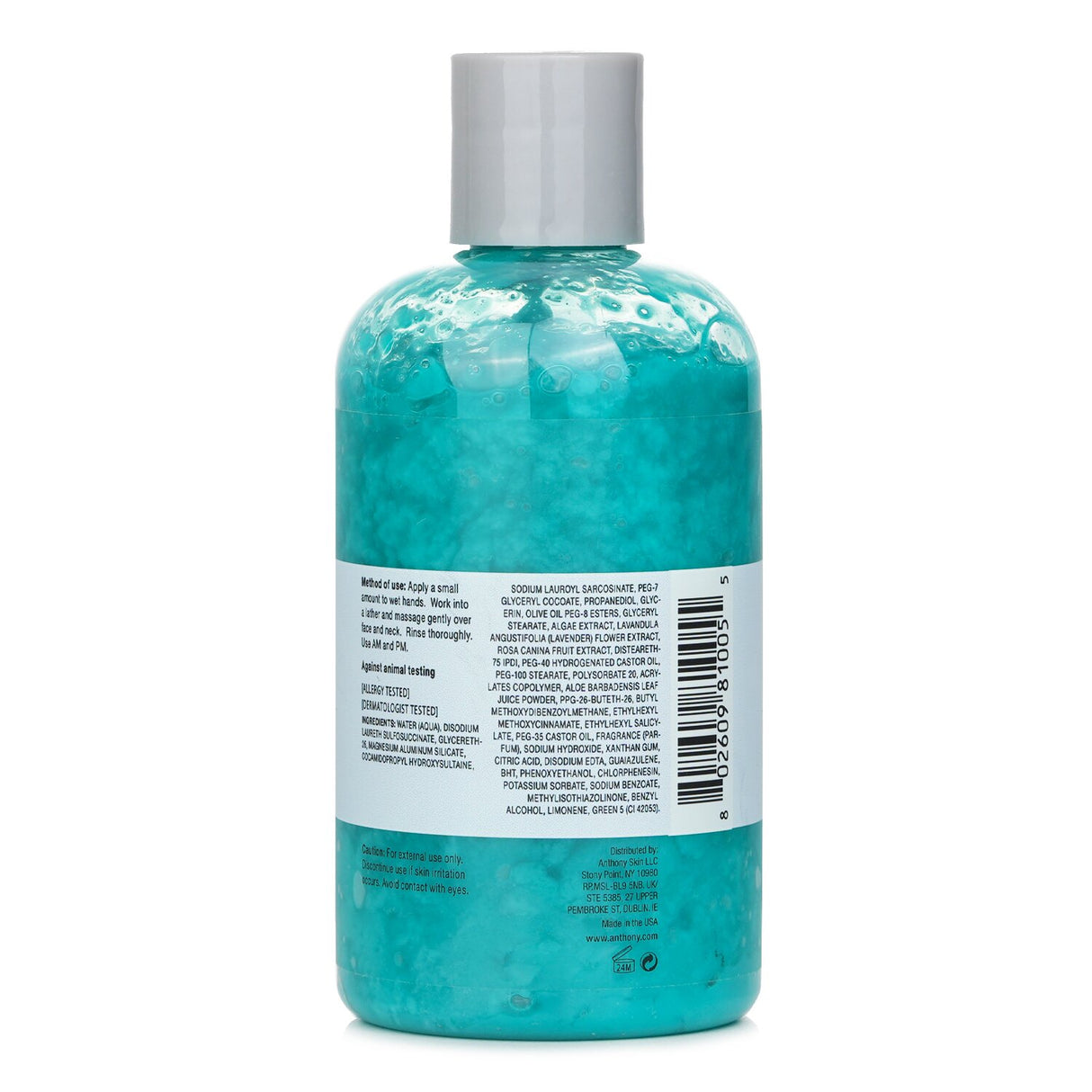 Anthony - Logistics For Men Algae Facial Cleanser (Normal To Dry Skin)  - 237ml/