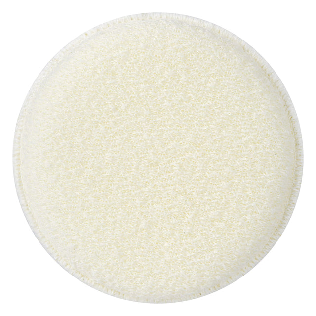 Eco-friendly Manicare Exfoliating Body Sponge with dual-textured sides for effective exfoliation and gentle cleansing.