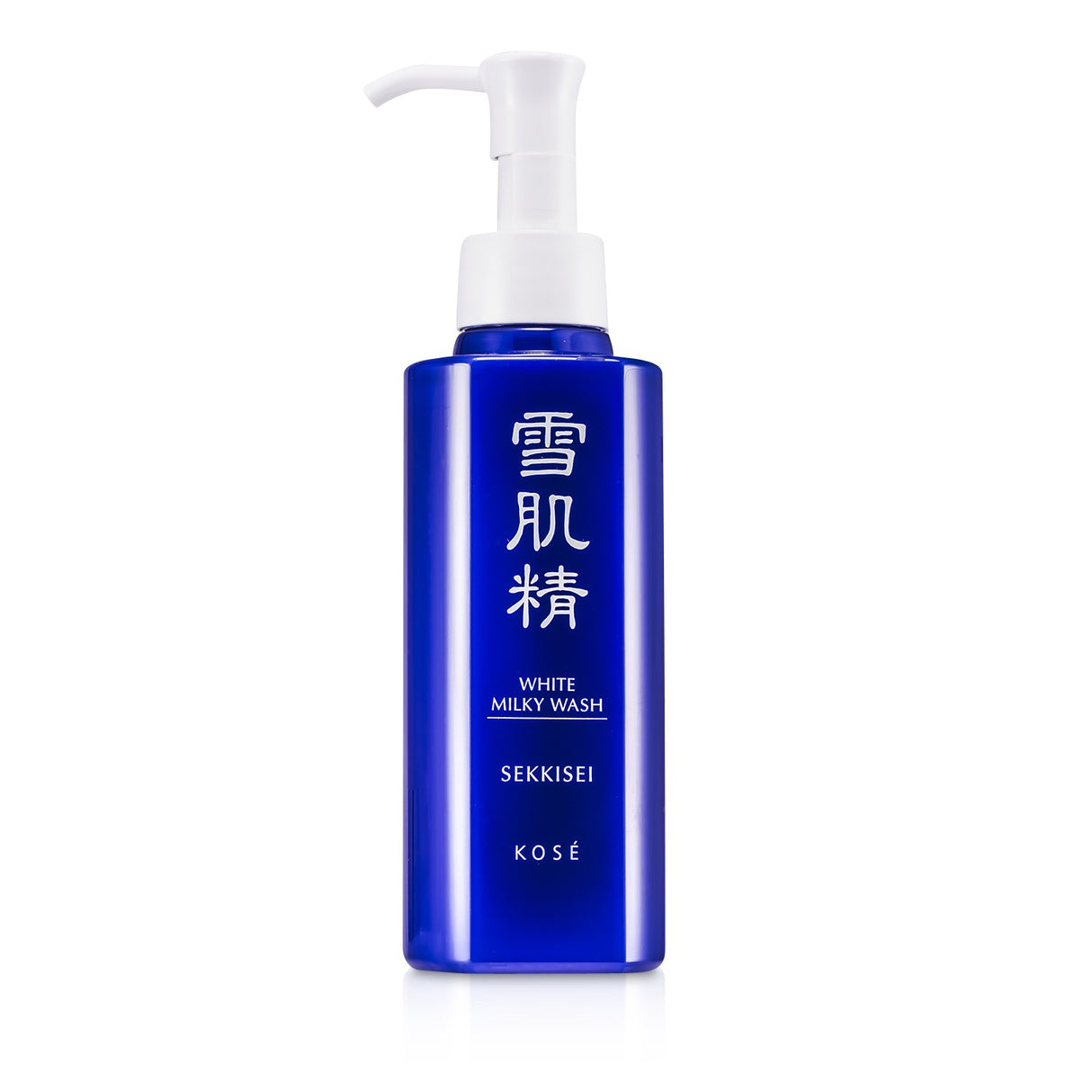 Kose Sekkisei White Milky Wash 140ml - gentle hydrating cleanser that enhances skin's radiance and absorption for a dewy finish.