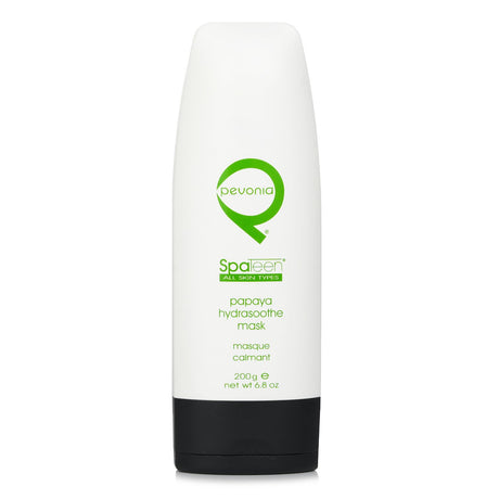 Pevonia Botanica SpaTeen Papaya Hydrasoothe Mask, 200ml, hydrates and soothes all skin types for youthful, refreshed skin.