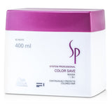 Wella SP Color Save Mask in 400ml, designed to nourish and protect colored hair for vibrant, long-lasting color.