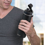 Vacuum Bottle - Swiss Peak (Black)