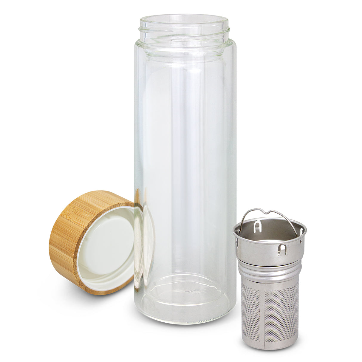Tea Infuser Bottle (Clear)
