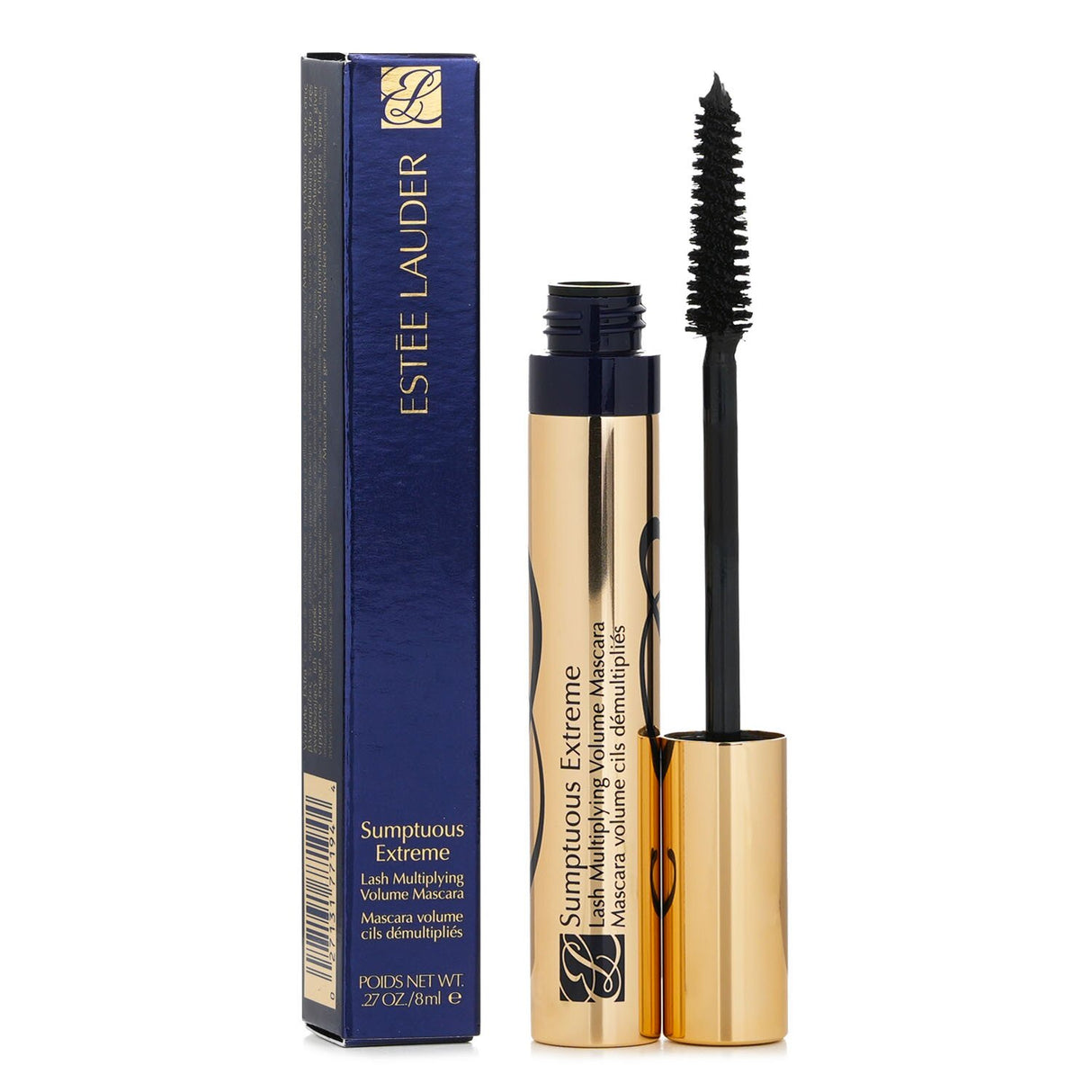 Estee Lauder Sumptuous Extreme Mascara offers bold volume and conditioning for beautifully defined, clump-free lashes.