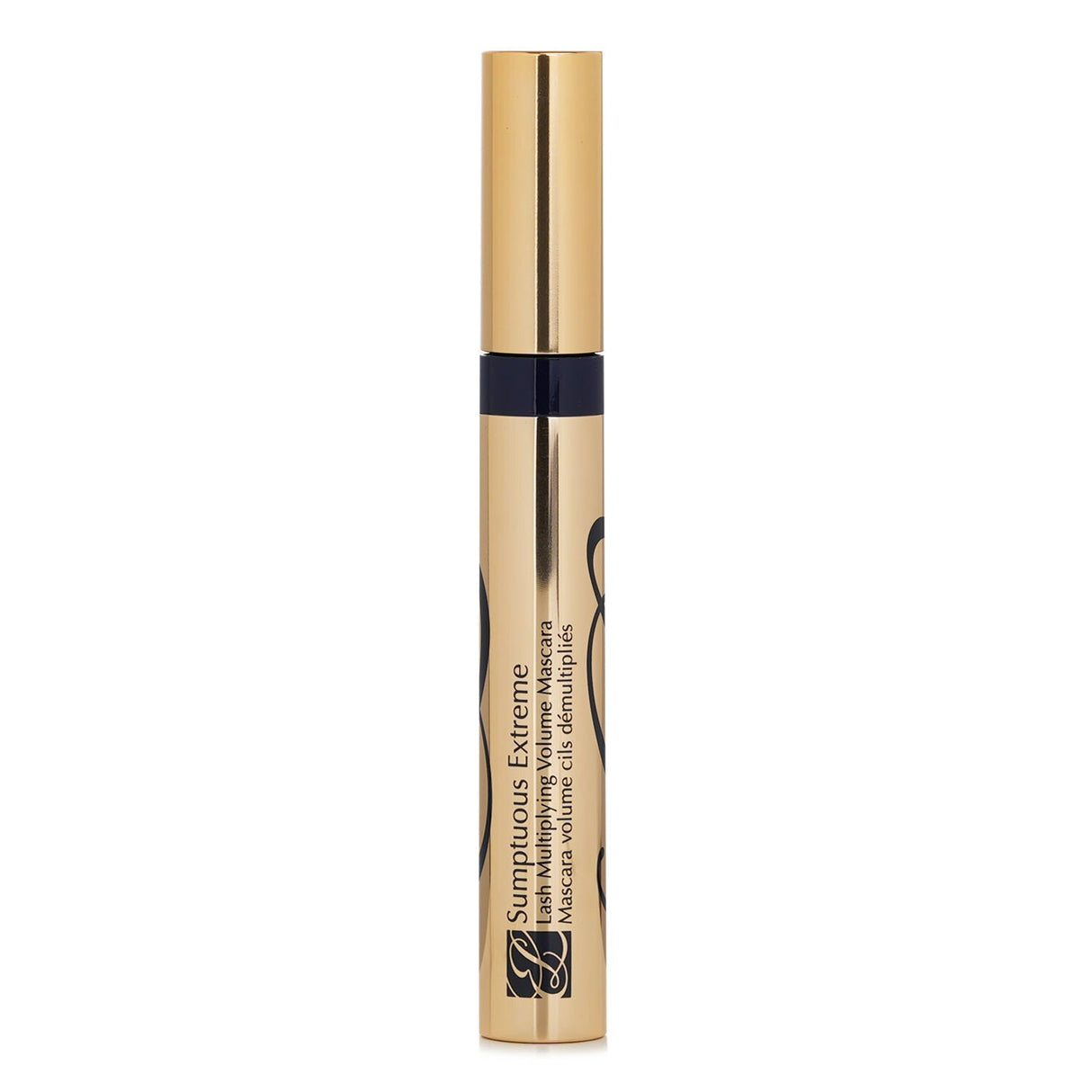 Estee Lauder Sumptuous Extreme Mascara in Extreme Black, featuring a volume-boosting formula for bold, separated, and healthy lashes.