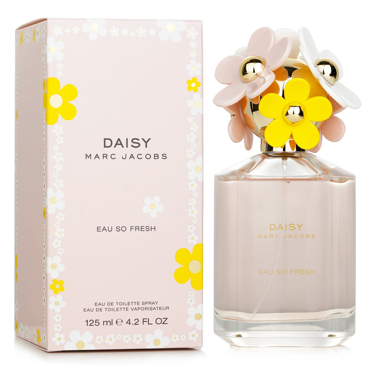 Marc Jacobs Daisy Eau So Fresh is a feminine perfume with fruity and floral notes, perfect for daily wear.