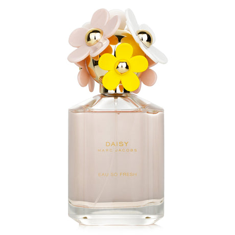 Bright and fruity Marc Jacobs Daisy Eau So Fresh Eau De Toilette, featuring notes of grapefruit, raspberry, and floral elegance.