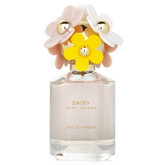 Marc Jacobs Daisy Eau So Fresh 75ml spray featuring a vibrant fruity and floral scent, perfect for daily wear.