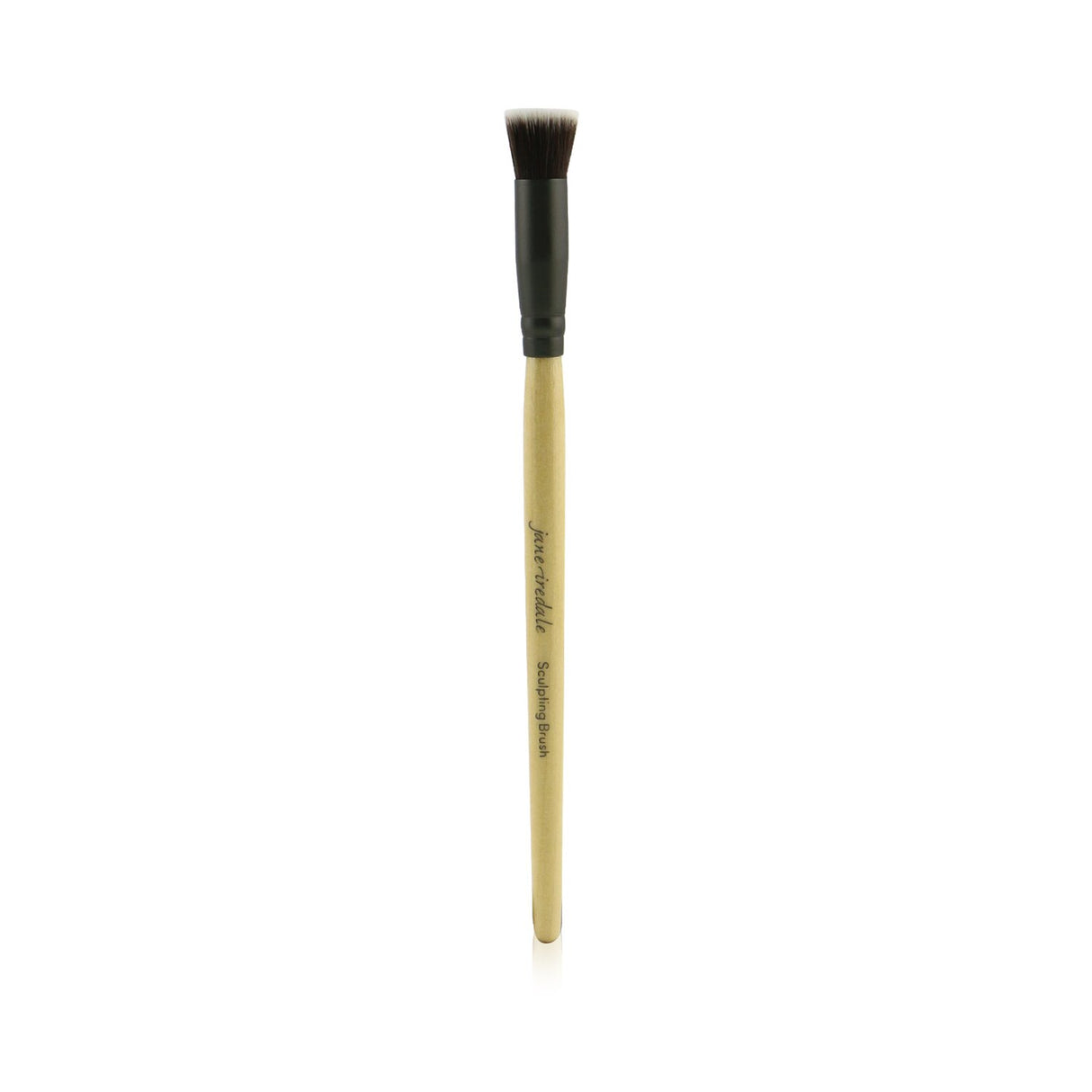 Jane Iredale Sculpting Brush: small, flat, dense brush for precise application of eye products and contouring with ease.