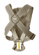 Baby Carrier - BABY BJORN MINI 3D Mesh (Grey Beige)