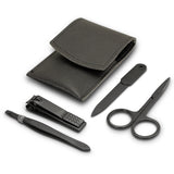 4-Piece Manicure Kit With PU Travel Pouch Estima Black - Pack of 20
