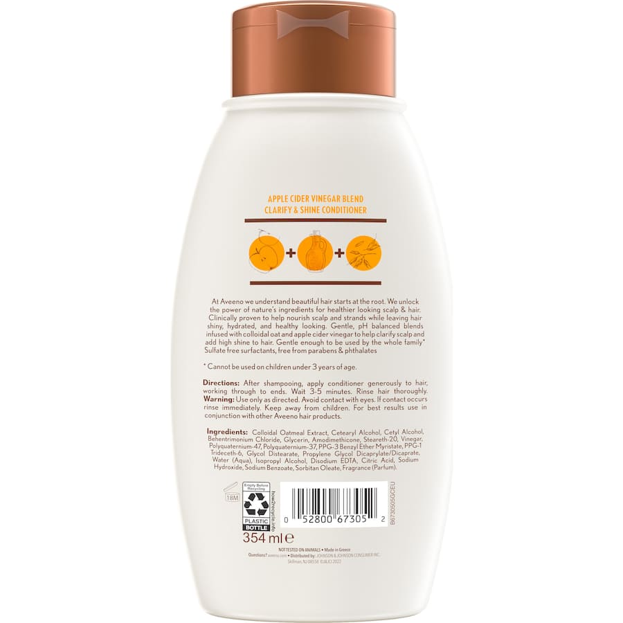Aveeno Conditioner Apple Cider Vinegar 354mL
