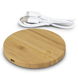 Bamboo Wireless Charger - Vita Round (Natural)