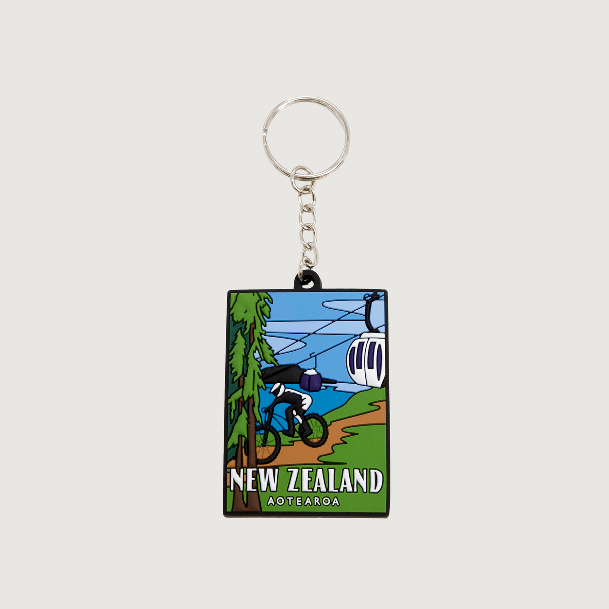 Moana Road - NZ Keyrings - Mountain Biking and Gondola - Pack of 6