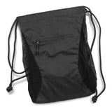 Drawstring Backpack - Royale Black (3 Units)