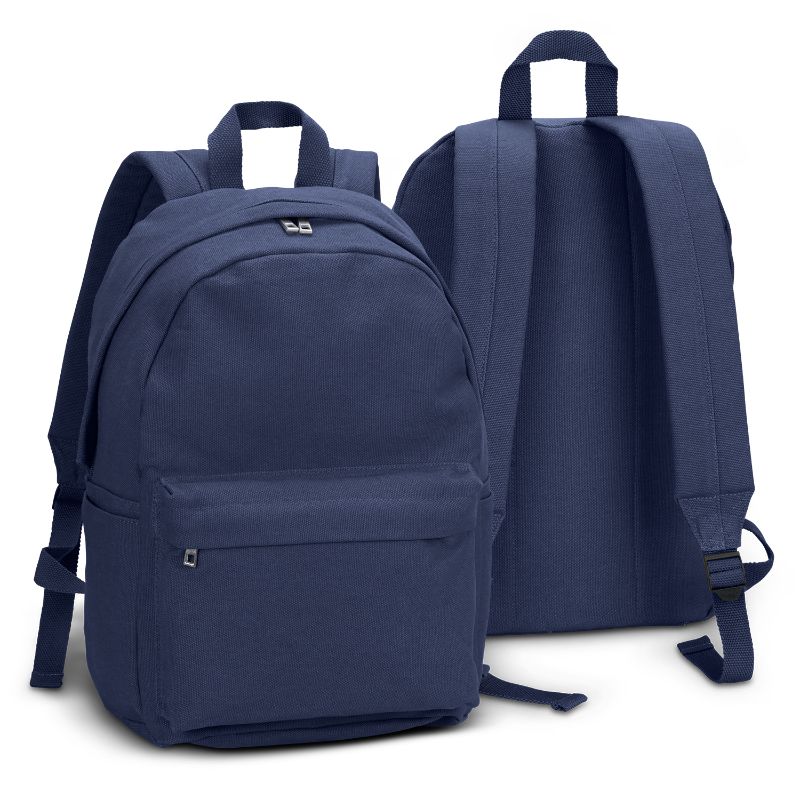 Canvas Backpack (Navy)