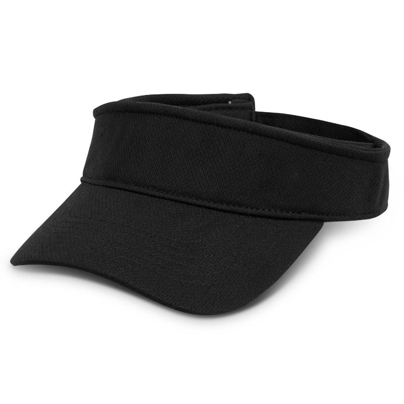Sports Mesh Visor - Black (10 Units)