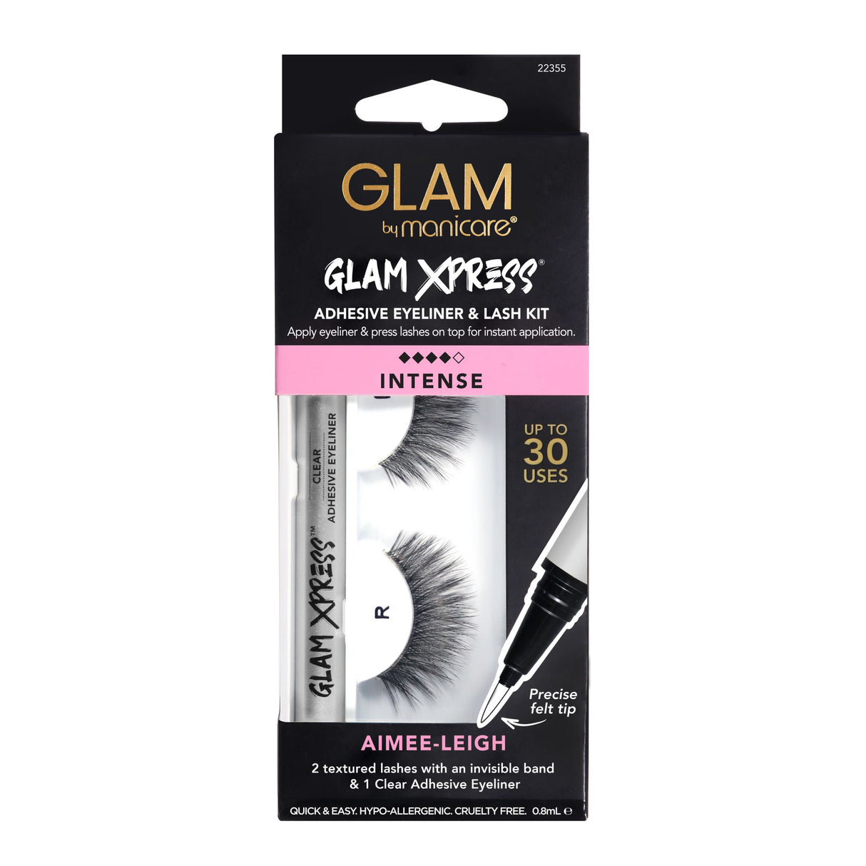 Glam by Manicare 76. aimee-leigh Glam Xpress® Clear Adhesive Eyeliner & Lash Kit