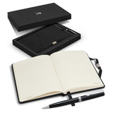 Notebook and Pen Gift Set - Pierre Cardin Nouvelle (Black)