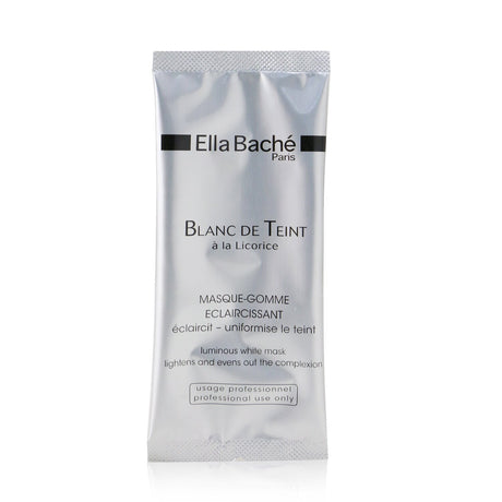 Ella Bache Luminous White Mask in salon size, featuring rice powder and licorice for a brighter, smoother complexion.