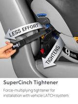 Chicco Car Seat: Nextfit Zip - Carbon