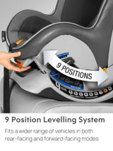 Chicco Car Seat: Nextfit Zip - Carbon