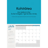 Collins Wall Calendar A4 NZ Bilingual 2026