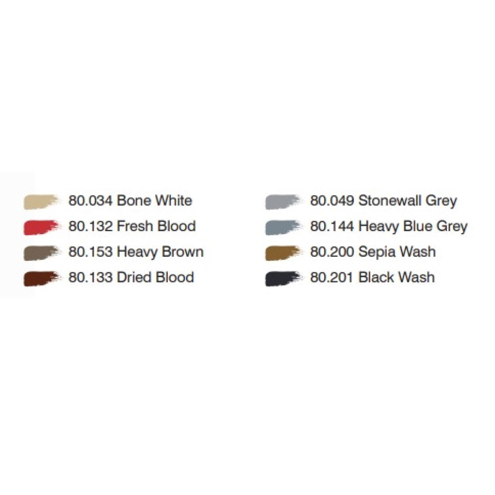 WizKids Premium Paint Set By Vallejo - Dungeon Depths