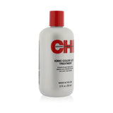 CHI Ionic Color Lock Treatment 355ml/12oz, enriching hair with moisture, sealing cuticles, and enhancing vibrant color after treatments.