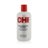 CHI Ionic Color Lock Treatment 355ml, a hydrating formula that seals cuticles, enhances color, and detangles hair effortlessly.