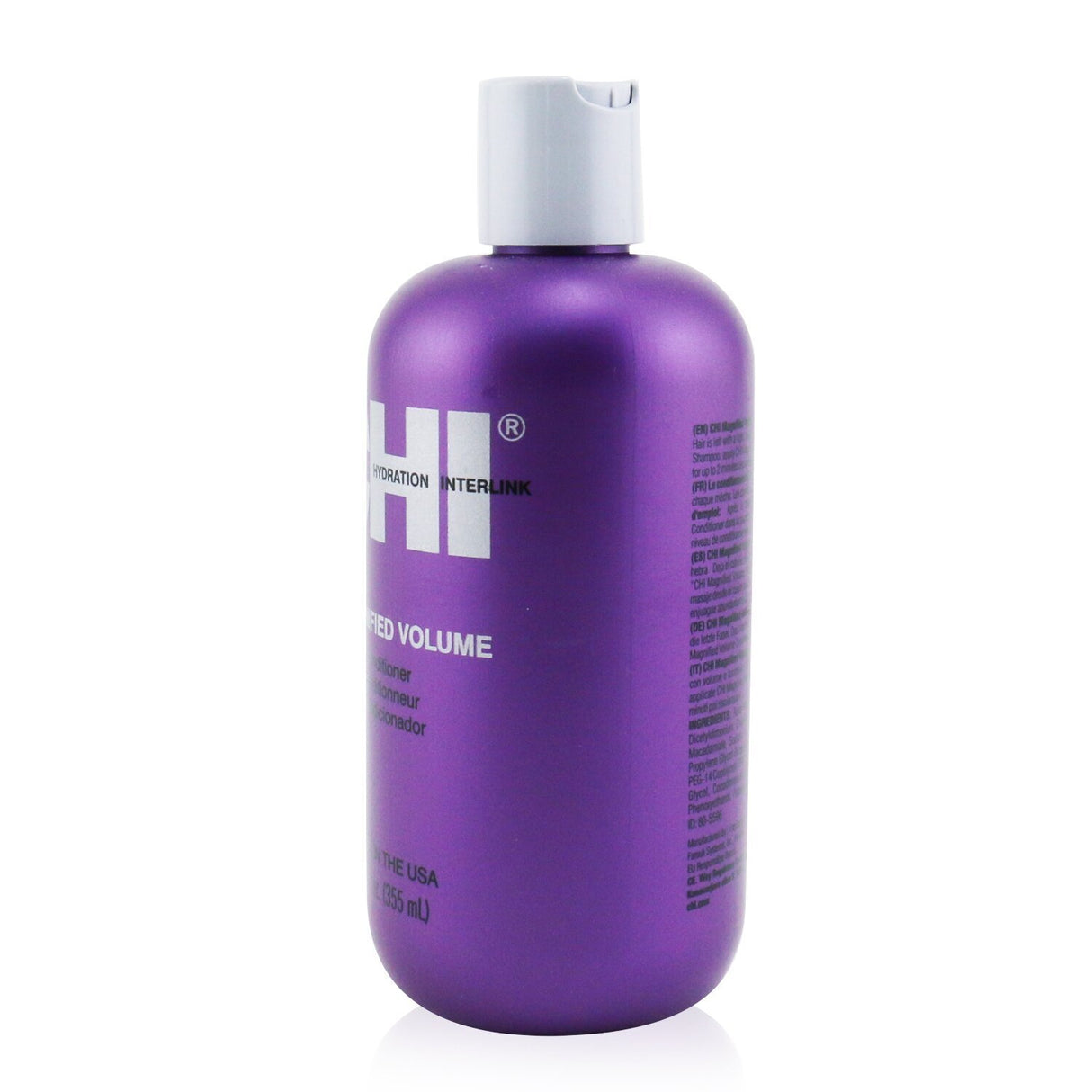 Volumizing conditioner for fine hair, enriched with ceramics and proteins to revitalize and add body.