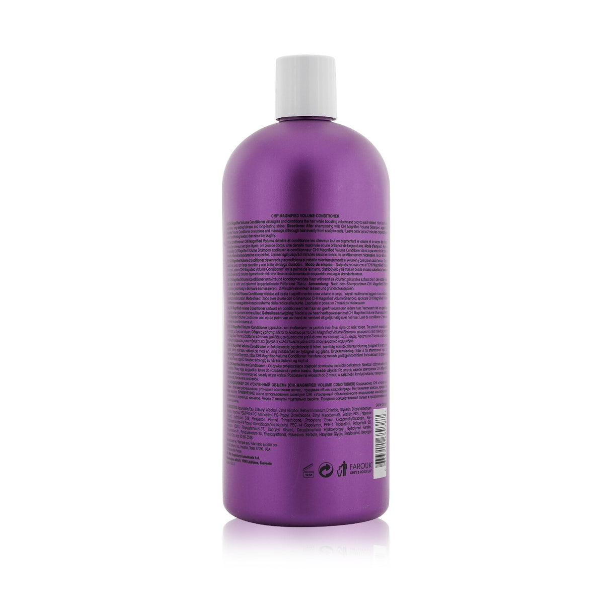 CHI Magnified Volume Conditioner 950ml: A premium, volume-boosting formula for fine hair, enhancing strength, body, and shine.