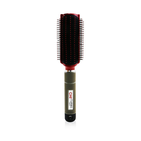 CHI Turbo Styling Brush (CB09) with ergonomic handle, ceramic tips, and nine bristle rows for effortless, salon-quality styling.