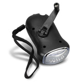 Solar & Hand Crank Rechargeable LED Torch Dynamo - Pack of 10