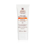 Kiehl's Ultra Light Daily UV Defense SPF 50, a translucent, non-greasy sunscreen with matte finish and long-lasting sun protection.