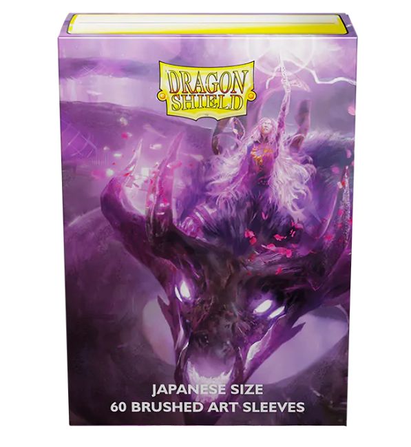 Dragon Shield: Japanese Size Sleeves  - Brushed Art  - Sakura Ally