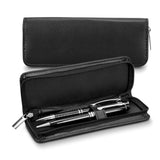 Zippered PU Pen Presentation Case for 2 Pens Cyrus - Pack of 20