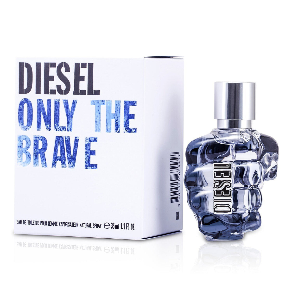 Diesel - Only The Brave Eau De Toilette Spray in a unique bottle, embodying strength with citrus and earthy notes for men.