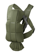 Baby Carrier - BABY BJORN Mini Woven (Dark Green)