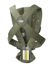 Baby Carrier - BABY BJORN Mini Woven (Dark Green)