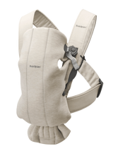 Baby Carrier - BABY BJORN MINI 3D Jersey (Light Beige)