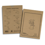 Wooden Koala Model Building Kit Laser Cut Basswood Brandcraft