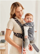 Baby Carrier - BABY BJORN MINI Cotton (Anthracite /  Landscape)