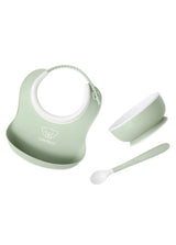 Baby Feeding Set - BABY BJORN Powder Green (3pc)